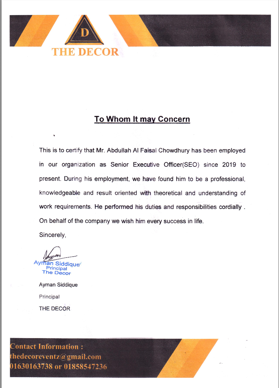 Certificate 2